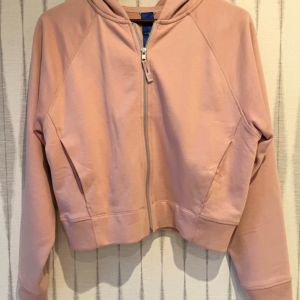 Kit and Ace dusty Pink Hoodie Jacket